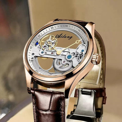 Automatic Hollow Mechanical Watch Generation Hair - Aaryan Malik اريان مالك