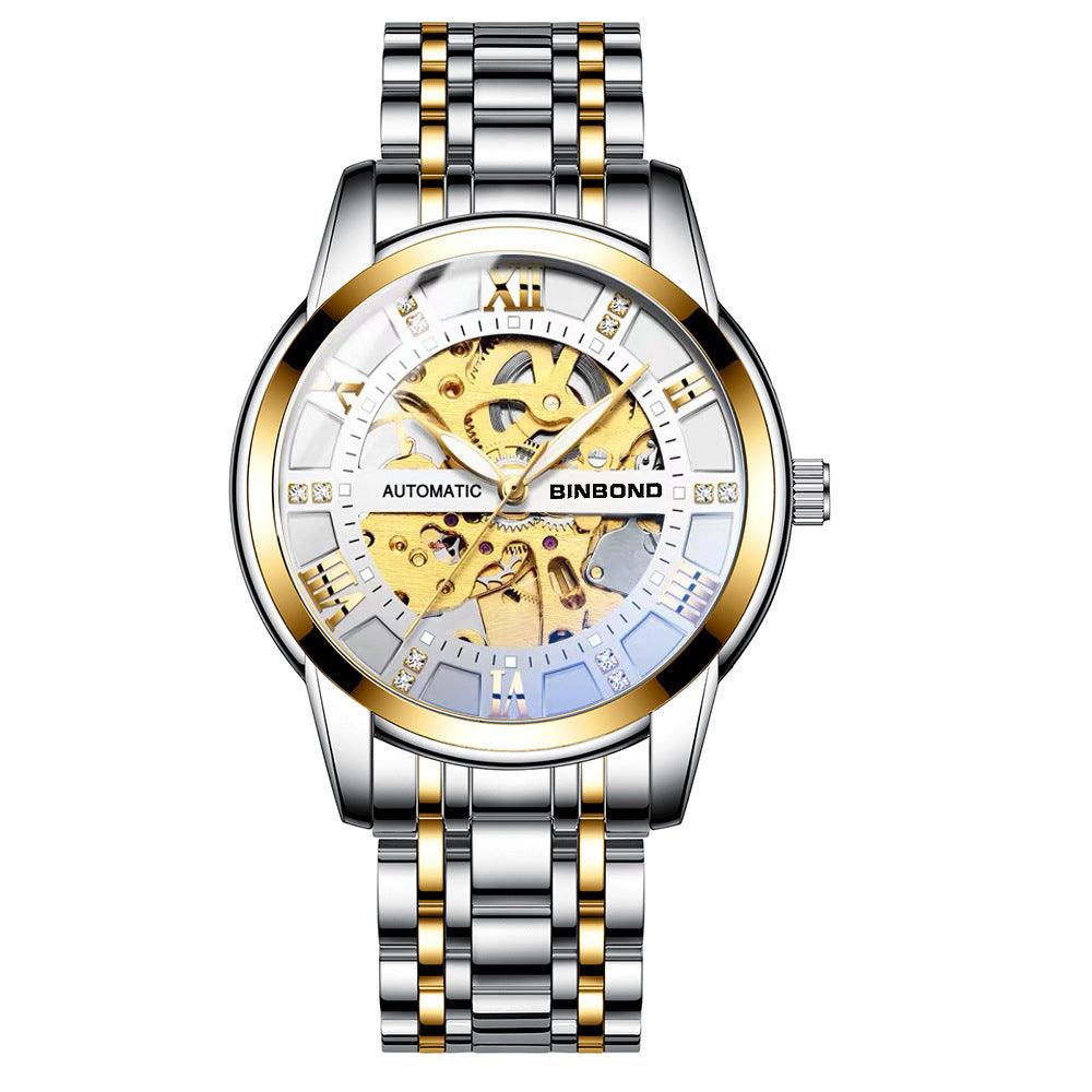Men's Automatic Mechanical Watch Luminous Simple Fashion Trend - Aaryan Malik اريان مالك