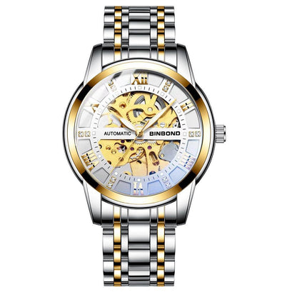 Men's Automatic Mechanical Watch Luminous Simple Fashion Trend - Aaryan Malik اريان مالك
