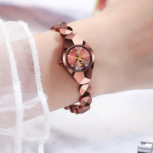 Bracelet Ceramic Tungsten Steel Quartz Watch - Aaryan Malik اريان مالك