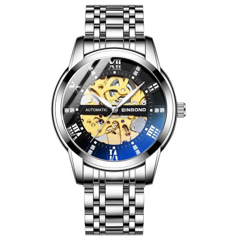 Men's Automatic Mechanical Watch Luminous Simple Fashion Trend - Aaryan Malik اريان مالك