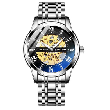 Men's Automatic Mechanical Watch Luminous Simple Fashion Trend - Aaryan Malik اريان مالك