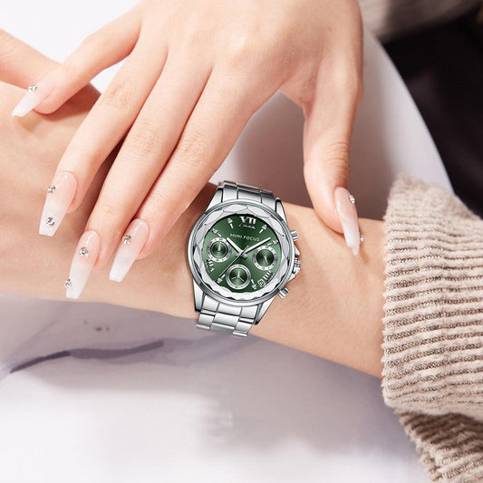 Business Casual Women's Watch Multifunctional Petals - Aaryan Malik اريان مالك