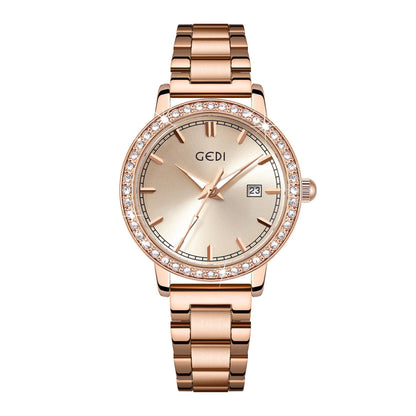 Women's Stainless Steel Quartz Watch - Aaryan Malik اريان مالك