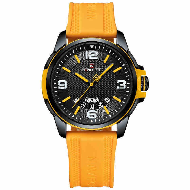 Color Silicone Band Sports Leisure Watch Waterproof Quartz Watch - Aaryan Malik اريان مالك
