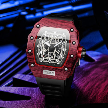 Male Creative Versatile Wine Barrel Shaped Quartz Watch - Aaryan Malik اريان مالك
